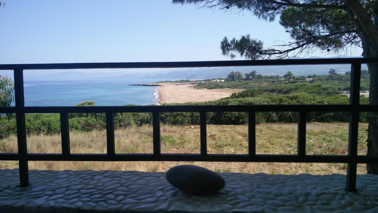 キパリシア Tzanetos Seasideヴィラ エクステリア 写真